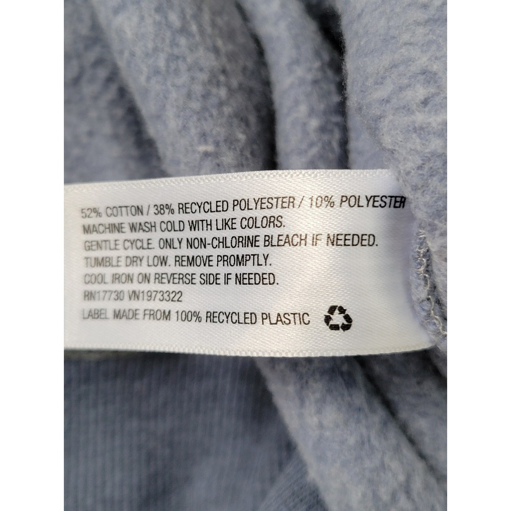 Wild Fable Sweatshirt Blue Grey Tie-Dye‎ Sz S - Picture 8 of 8